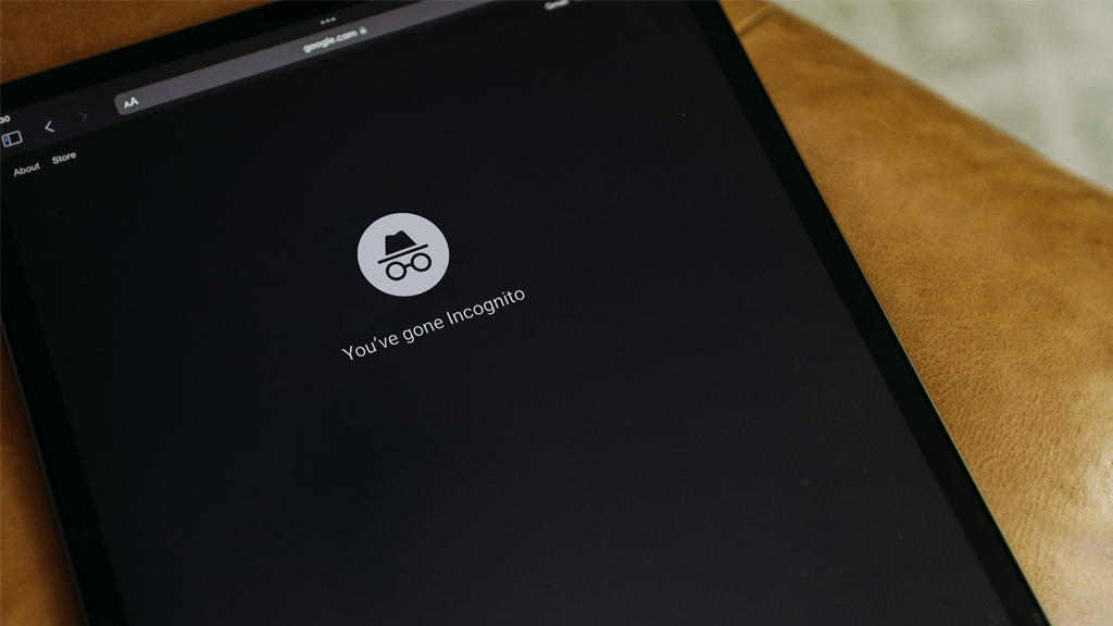 Incognito mode in Google Chrome on iPad